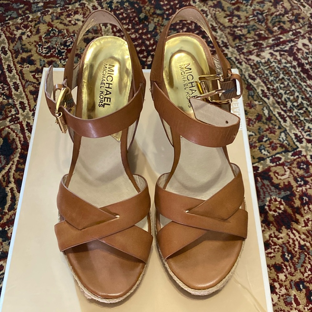 Michael Kors- Espadrilles- Brown- size 9M